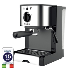 Кофеварка экспресс/капп 1350 Вт 15 бар, 1,25 л "MAGIO" MG-960