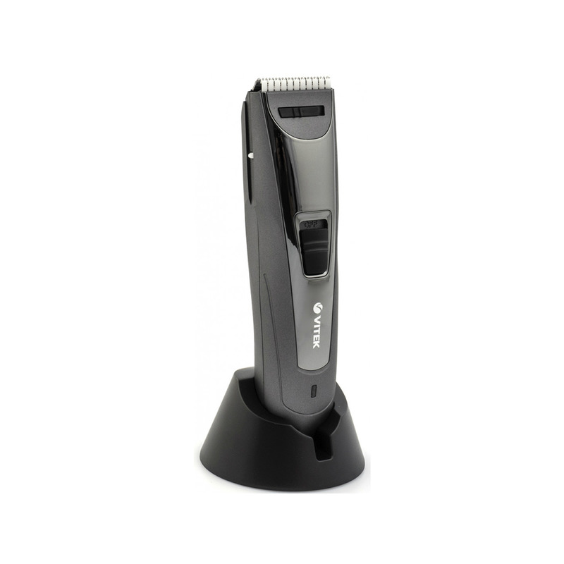 Машинка для стрижки робота-45хв/8годин/2нас/акумулятор/сталь "VITEK" 2572GR