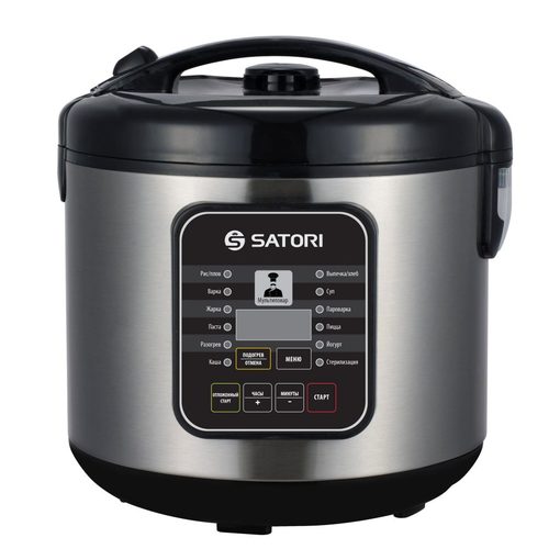 Мультиварка 900Вт 5л Керамічне покриття/скляна кришка/41прогр. "SATORI" SM-41962-5SL