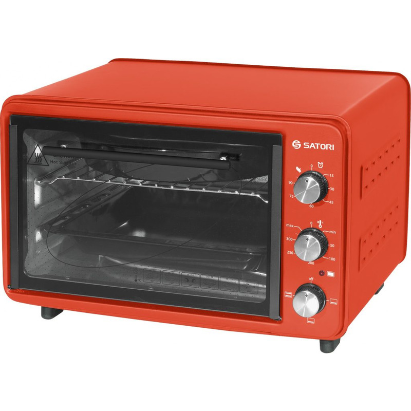 Пекти 1300ВТ 38л. червоний "SATORI" SEO-3840-RD