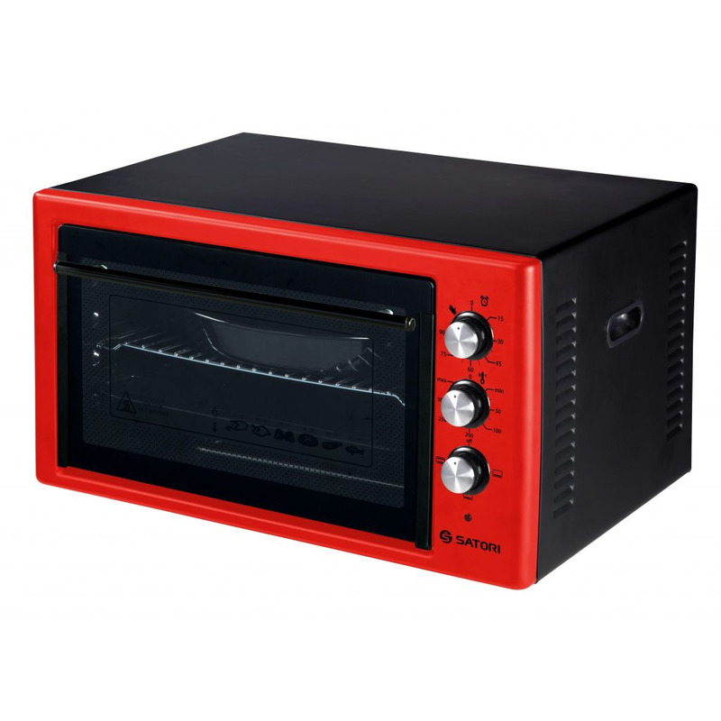 Печь 1500ВТ 48л. красно- черный "SATORI" SEO-4850-RD