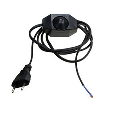 Кабель + реостат 300W 2,0 м чорний "LEMANSO" LMA016