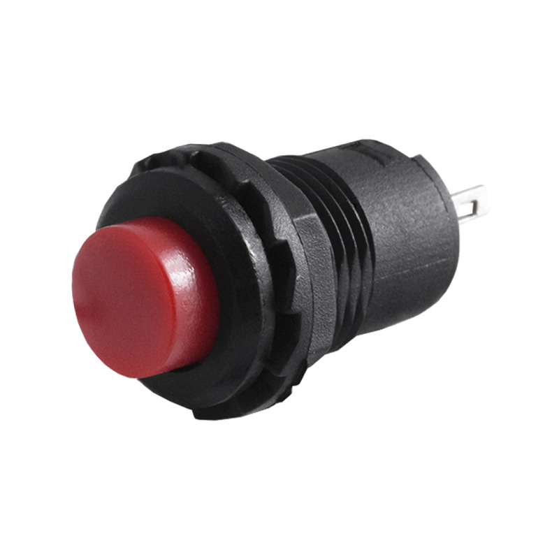 Кнопка LSW33 круглая красная с фиксацией ON-OFF 1A 250VAC "LEMANSO" DS-228