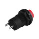 Кнопка LSW33 круглая красная с фиксацией ON-OFF 1A 250VAC "LEMANSO" DS-228