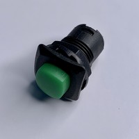 Кнопка LSW11 квадратна зелена без фікс.OFF-(ON) "LEMANSO" DS-225