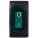 Переключатель LSW36 3PIN зеленый с фиксацией и подсветкой IP45 ON-OFF 15A 250VAC "LEMANSO" KCD3-101