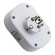 Двойник 250V 16A 4000W + 2*USB 5V 2.4A + Type C с заземлением белый "LEMANSO" LMA79003