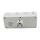 Тройник 100-250V 16A 4000W + USB 5V 3.3A + 2*Type C с/с., штекер ПОВОРОТНЫЙ белый "LEMANSO" LMA79004