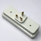 Перехідник - адаптер з індикатором, 3+3 гнізда, 2USB 2.1A. "LEMANSO" LMA7307