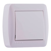 Выключатель 1-кл. наружный белый LEZARD Demet 711-0200-100
