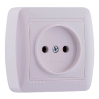 Розетка 1-а б/з зовнішня LEZARD Demet 711-0200-121