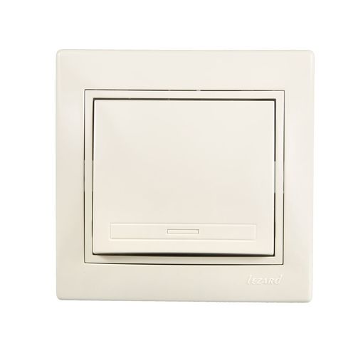 Выключатель 1-кл. внутренний крем LEZARD Mira 701-0303-100