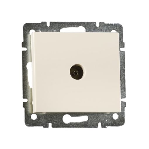 Розетка ТВ оконечная внутренняя крем LEZARD Rain 703-0388-130