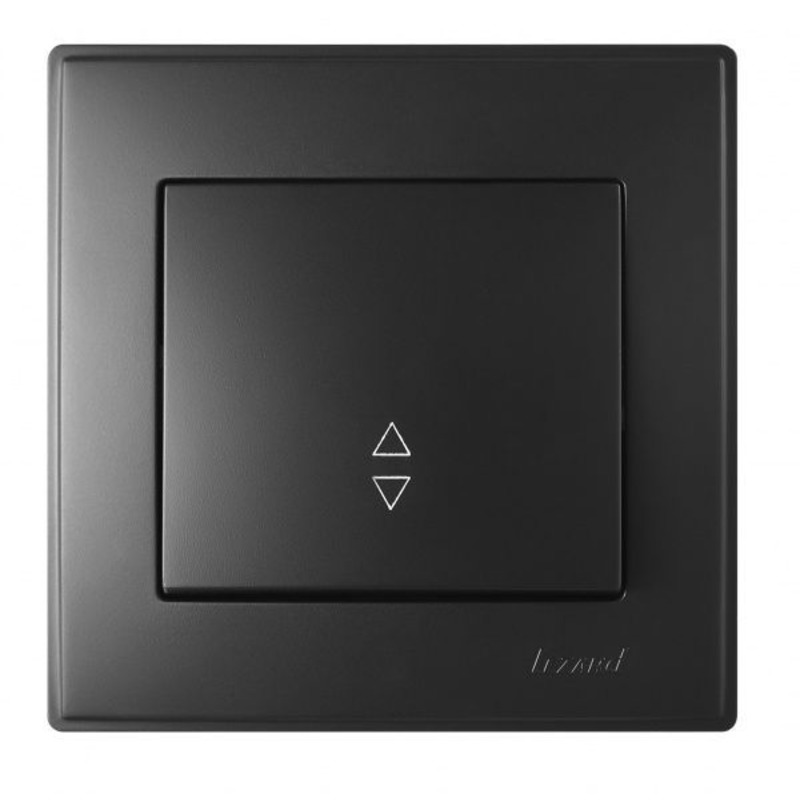 Выключатель 1-кл. внутренний проходной антрацит LEZARD Lesya 705-4242-105