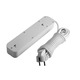 Подовжувач 3 гнізда 5м з 2*USB (2100mA) з/з 5x1.0mm 3500W з кнопкою "LEMANSO" LMK71007