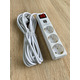 Подовжувач 3 гн. 5м з 2*USB (2100mA) з/з 3x0.75mm макс 2500W з кнопкою "LEMANSO" LMK71001