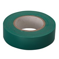 Ізолента e.tape.pro.10.green із самозагасаючого ПВХ, зелена (10м) "E.NEXT" p0450003