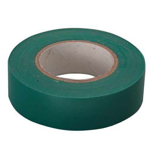 Ізолента e.tape.pro.20.green із самозагасаючого ПВХ, зелений (20м) "E.NEXT" p0450010