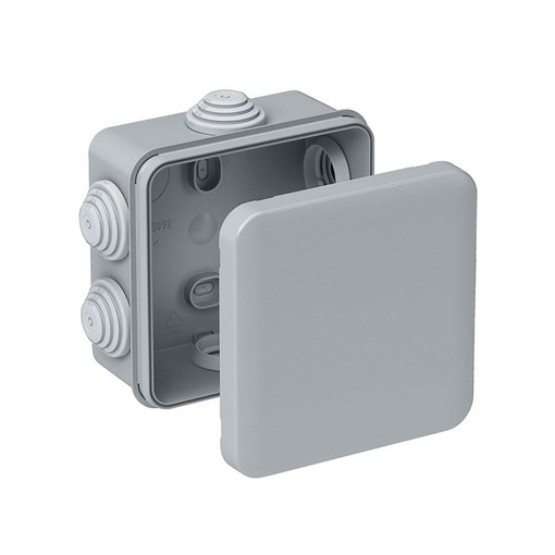 Коробка розподільча герметична зовнішня квадратна IP55 100х100x50 мм NEOMAX NX1045