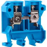 Клемна колодка набірна на DIN-рейку e.tc.din.pro.6.blue, синя, без кришки "E.NEXT" p049026