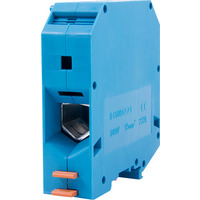 Клеммная колодка наборная на DIN-рейку e.tc.din.pro.95.blue, синяя, с крышкой "E.NEXT" p049028