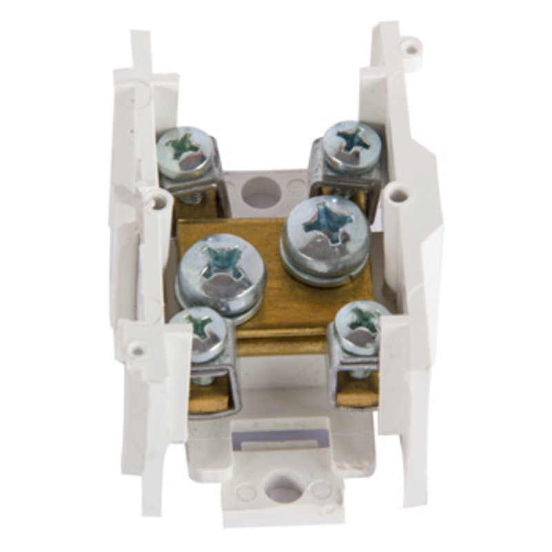 Клеммная колодка проходная e.tc.main.brass.35, 1х35 мм.кв./4х6 мм.кв., латунь "E.NEXT" p0820001