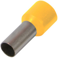 Ізольований втулковий наконечник 2508.yellow 2,5 кв.мм, жовтий "E.NEXT" s3036030