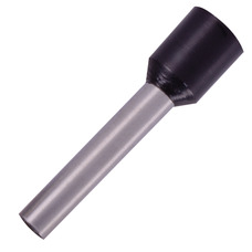 Ізольований наконечник втулковий 4018.black 4,0 кв.мм, чорний "E.NEXT" s3036063