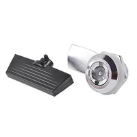Замок e.lock.02 двойная бородка, 22-25/50, пластиковый ключ "E.NEXT" s053102