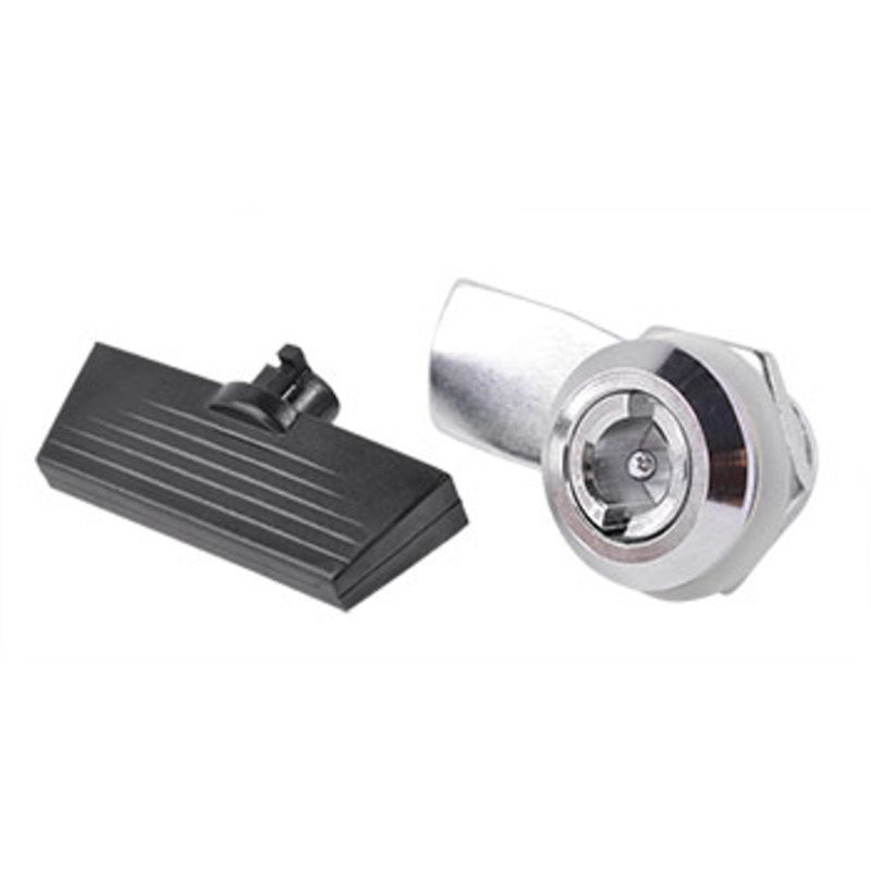 Замок e.lock.02 двойная бородка, 22-25/50, пластиковый ключ "E.NEXT" s053102