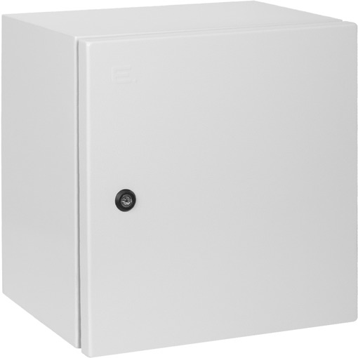 Корпус металевий e.mbox.industrial.p.30.20.15z IP65 з монтажною панеллю (300х200х150) "E.NEXT" s0100255
