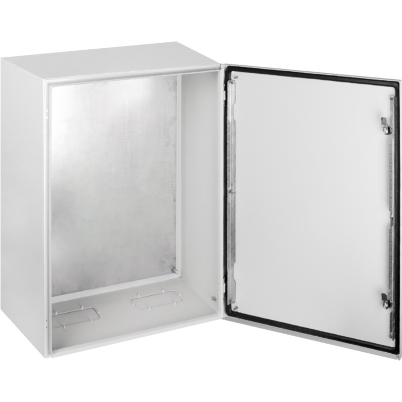 Корпус металевий e.mbox.industrial.p.120.80.30z IP65 з монтажною панеллю (1200х800х300) "E.NEXT" s0100262