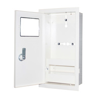 Корпус учета ЯУР-1В-8 эк., 1-ф. счетчик, 8 мод., IP31, встраиваемый, 185*355*135 "E.NEXT"
