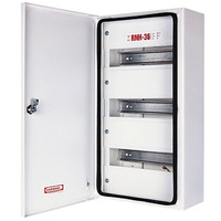 Шафа розподільна e.mbox.RNH-36 мет., герметична. IP 54, навісний, 36 мод., 480х255х115 мм "E.NEXT" RNH-36