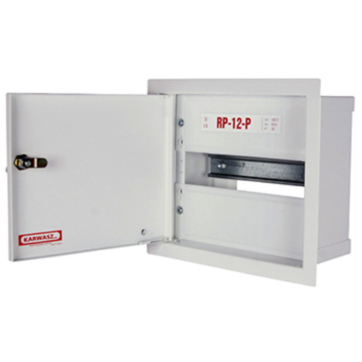 Шафа розподільна e.mbox.RP-12-P мет. вбудований, 12 мод. 215х255х125 мм "E.NEXT" RP-12-P