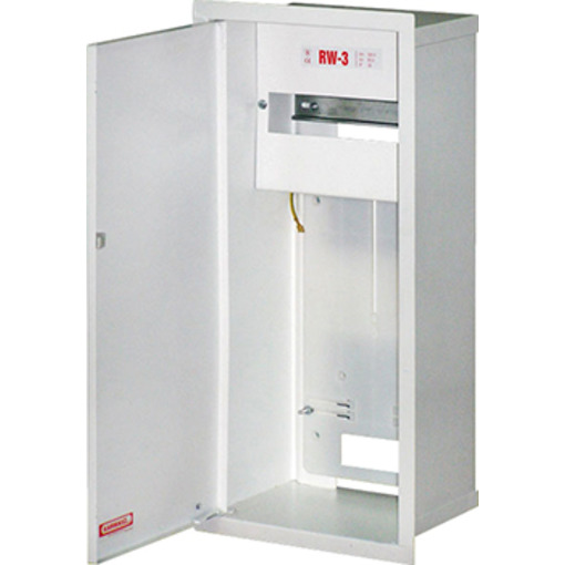 Шафа розподільна e.mbox.RW-3-Z/O мет. вбудований, 3-ф. лічильник, 12 мод. замком вікном, 560х255х185 мм "E.NEXT" RW-3-Z/O