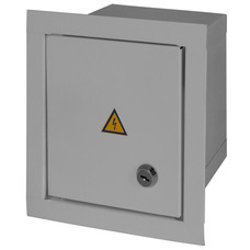 Шкаф e.mbox.stand.w.06.z металлический, под 6 мод., что встраивается, с замком "ENEXT" s0100018