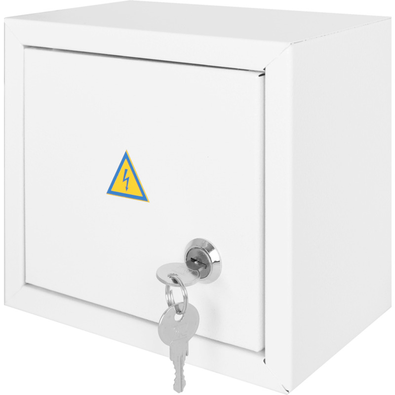 Шкаф e.mbox.stand.n.06.z металлический, под 6 мод., навесной, с замком "ENEXT" s0100019