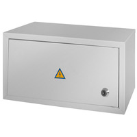 Шкаф e.mbox.stand.n.15.z металлический, под 15 мод., навесной, с замком "E.NEXT" s0100023