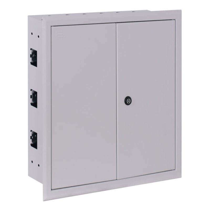 Корпус металлический e.mbox.pro.w.72z IP31 встроенный на 72 модулей с замком "E.NEXT" p0100214