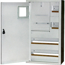 Корпус e.mbox.stand.n.f3.36.z металлический, под 3-ф. счётчик, 36 мод., навесной, с замком "E.NEXT" s0100031