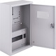 Корпус учета металлический e.mbox.pro.n.f1.12z IP31 навесной под 1ф счетчик, 12 модулей с замком "E.NEXT" p0100221