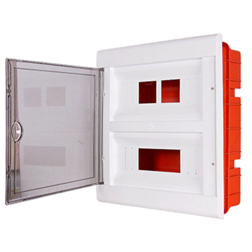 Корпус пластиковий 24-модульний e.plbox.stand.w.24, що вбудовується "E.NEXT" CBA924