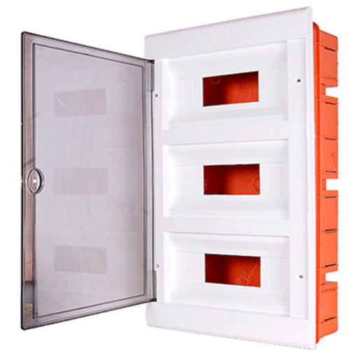 Корпус пластиковий 36-модульний e.plbox.stand.w.36, вбудований "E.NEXT" CBA936