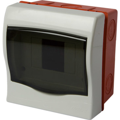 Корпус пластиковий 4-модульний e.plbox.stand.w.04mU, що вбудовується "Multusan" s0290014u