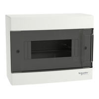 Щит Easy9 EU навісний 1Р 8М димчаті двері "Schneider Electrik"  EZ9EUC108