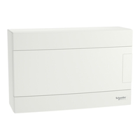 Щит Easy9 EU навісний 1Р 12М білі двері "Schneider Electric" EZ9EUD112