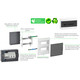 Щит Easy9 EU навісний 1Р 12М білі двері "Schneider Electric" EZ9EUD112