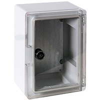 Корпус ударопрочный с АБС-пластика e.plbox.210.280.130.tr, 210х280х130мм, IP65 с прозрачной дверью "E.NEXT" CP5011