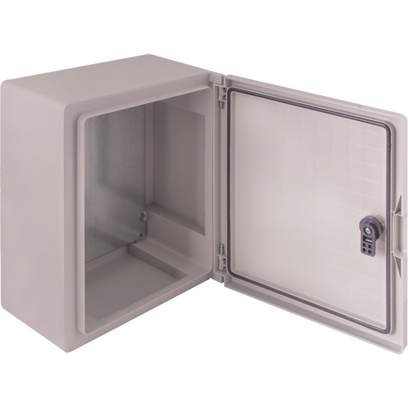 Корпус ударостійкий з АБС-пластика e.plbox.300.350.165.blank, 300х350х165мм, IP65 "E.NEXT" CP5021